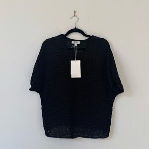 NWT COS crochet knit blouse